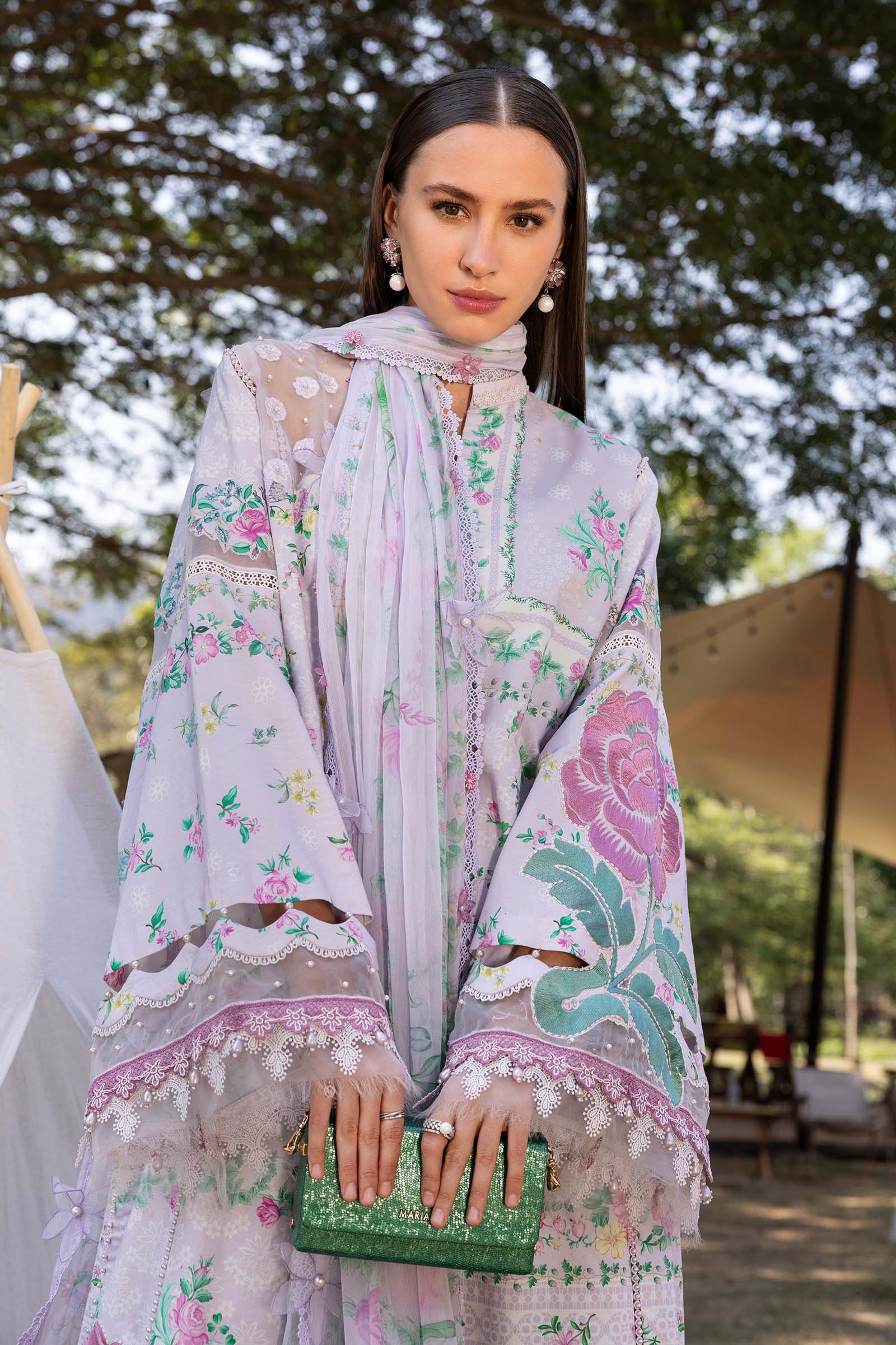 MARIA B - Embroidered Lawn Suit MPT-2904-A