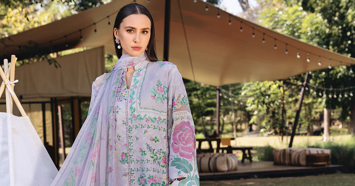 MARIA B - Embroidered Lawn Suit MPT-2904-A
