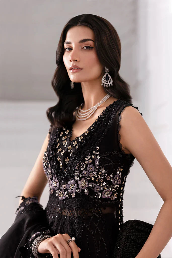 NXD-Embroidered Organza Suit | BD-3004