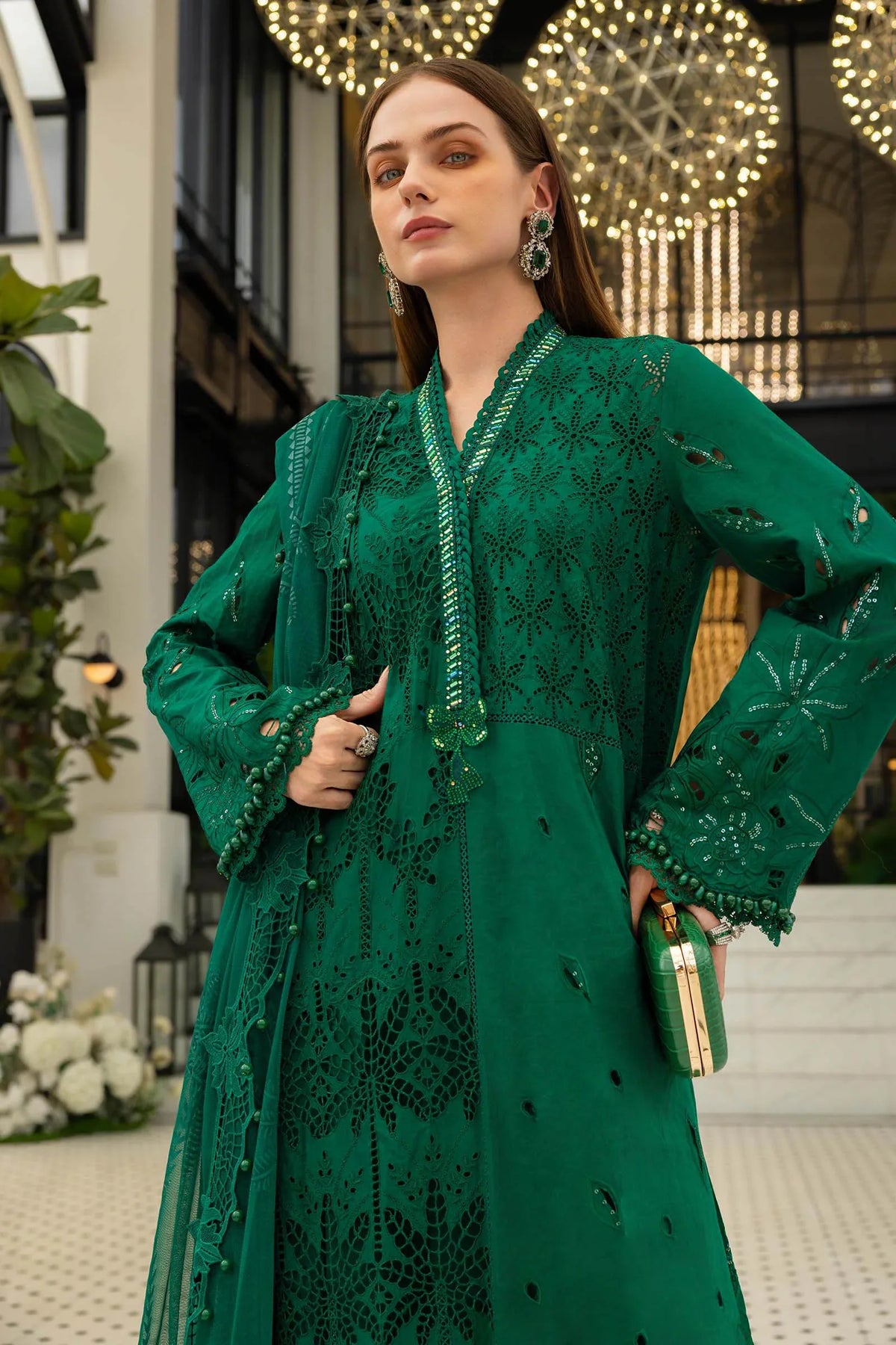 MARIA B - Embroidered Lawn Suit EL-26-04