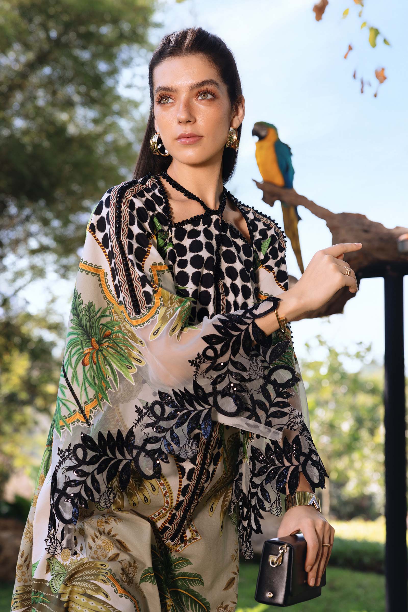 MARIA B - Embroidered Lawn Suit MPT-2905-A