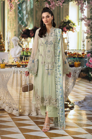 MARIA B - Embroidered Chiffon Suit MPC-26-105