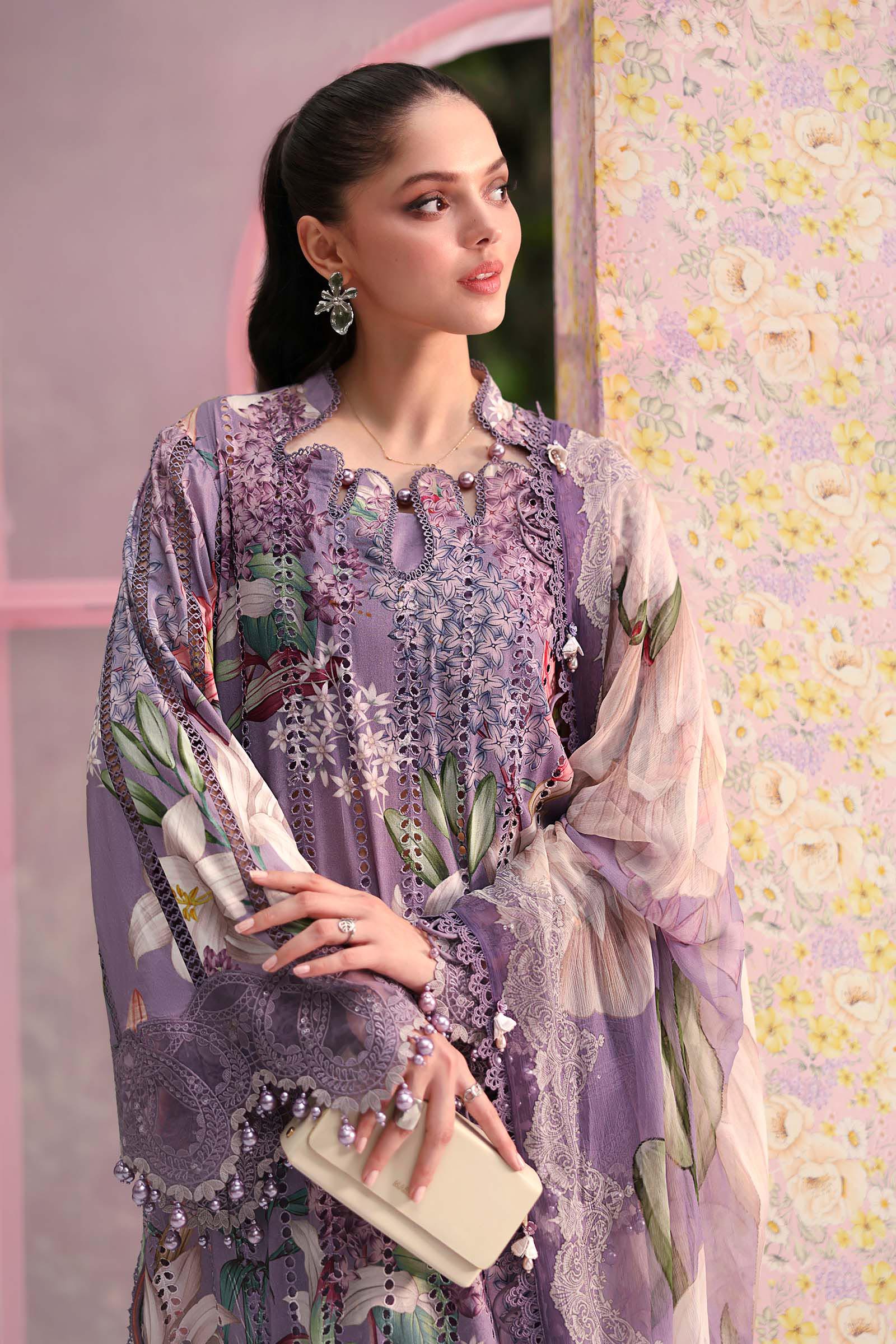 MARIA B - Embroidered Lawn Suit MPT-3006-B