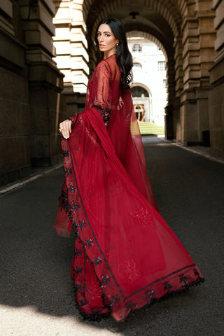 MARIA-B Embroidered Organza Suit WF-09-06