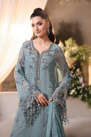 MARIA B - Embroidered Chiffon Suit MPC-26-106