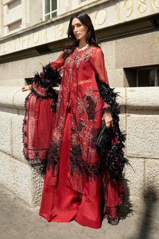 MARIA-B Embroidered Organza Suit WF-09-06