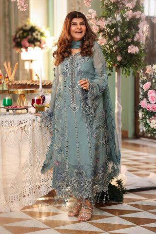MARIA B - Embroidered Chiffon Suit MPC-26-106