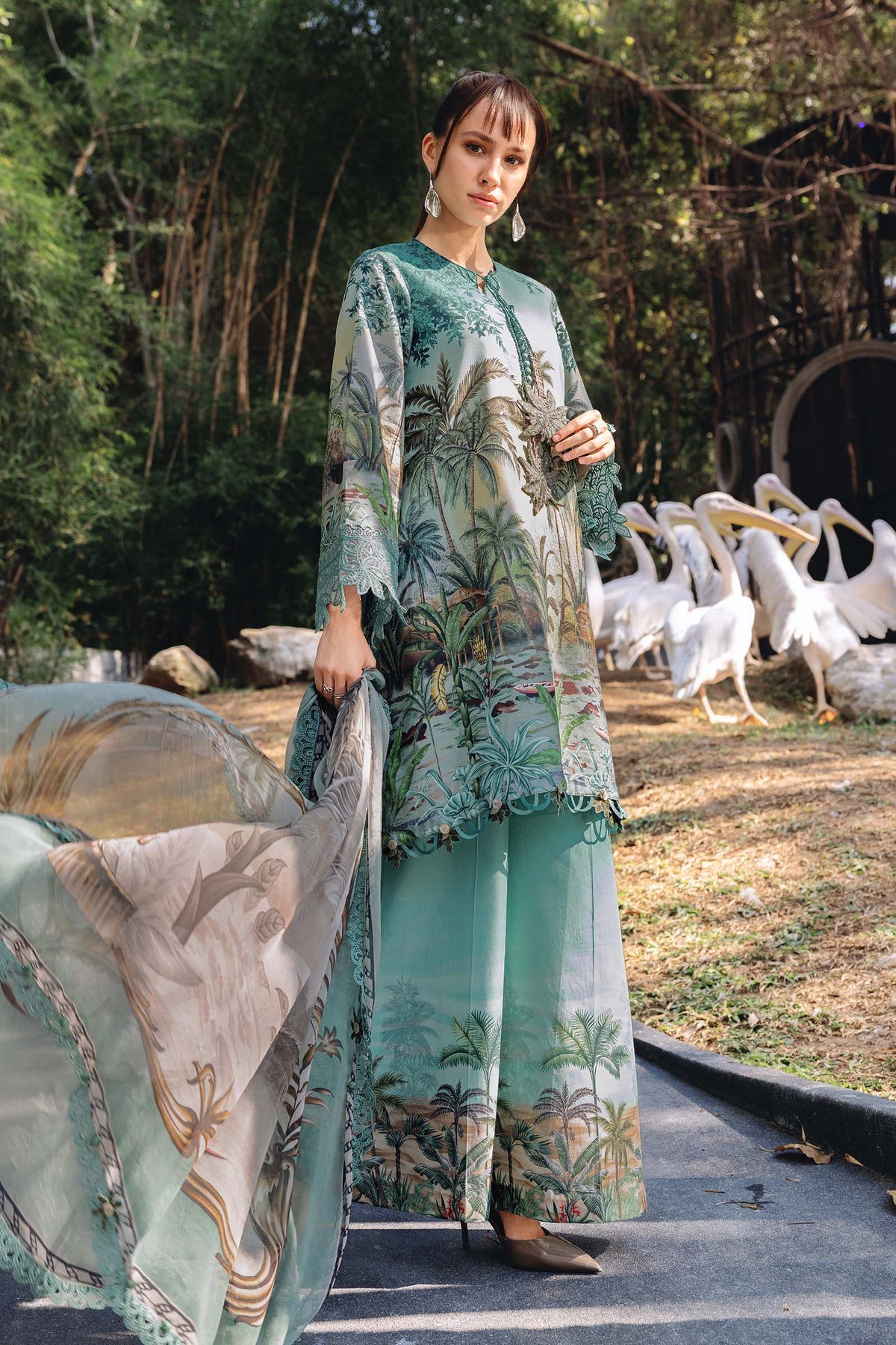 MARIA B - Embroidered Lawn Suit MPT-2907-A