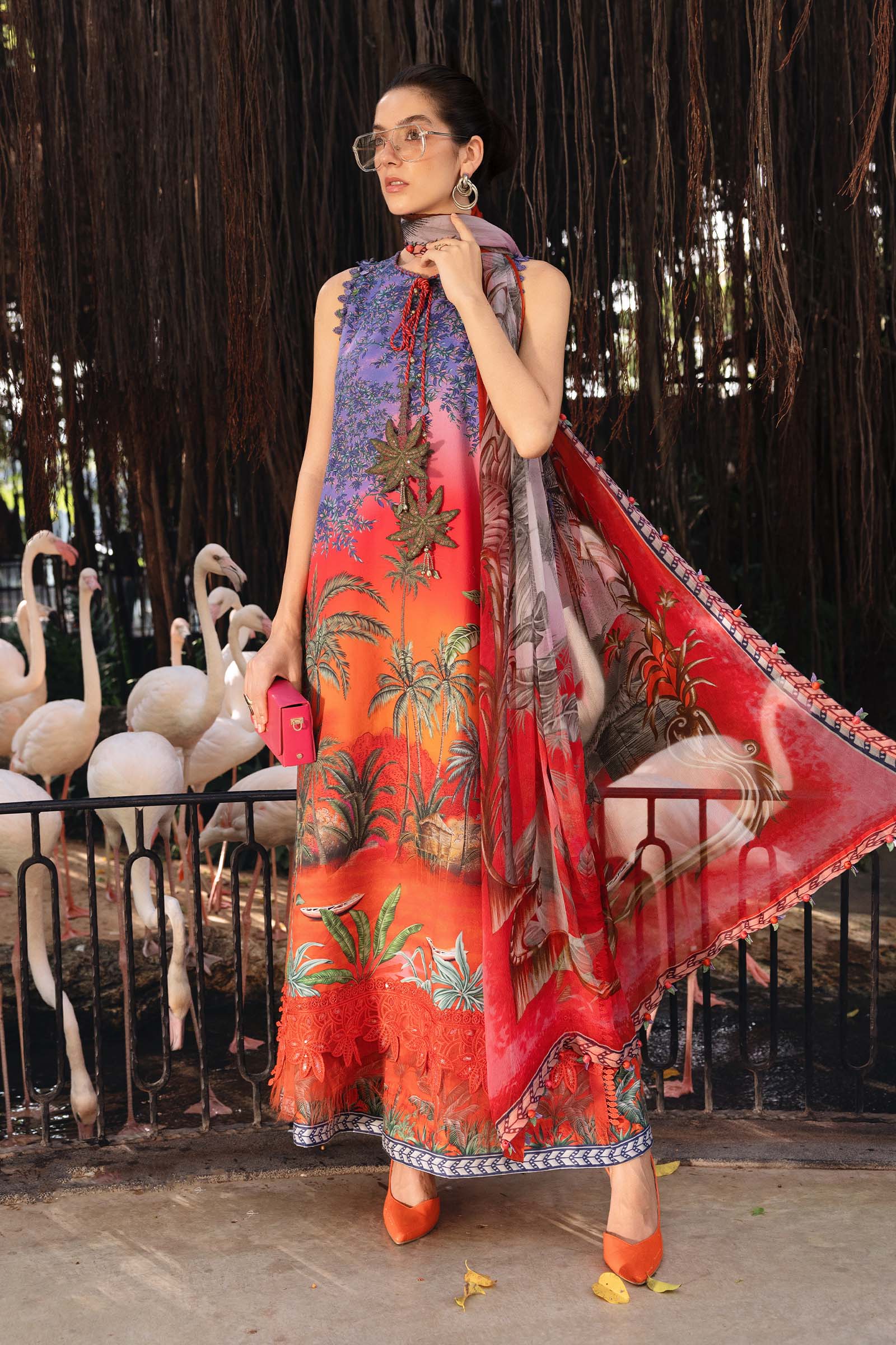MARIA B - Embroidered Lawn Suit MPT-2907-B