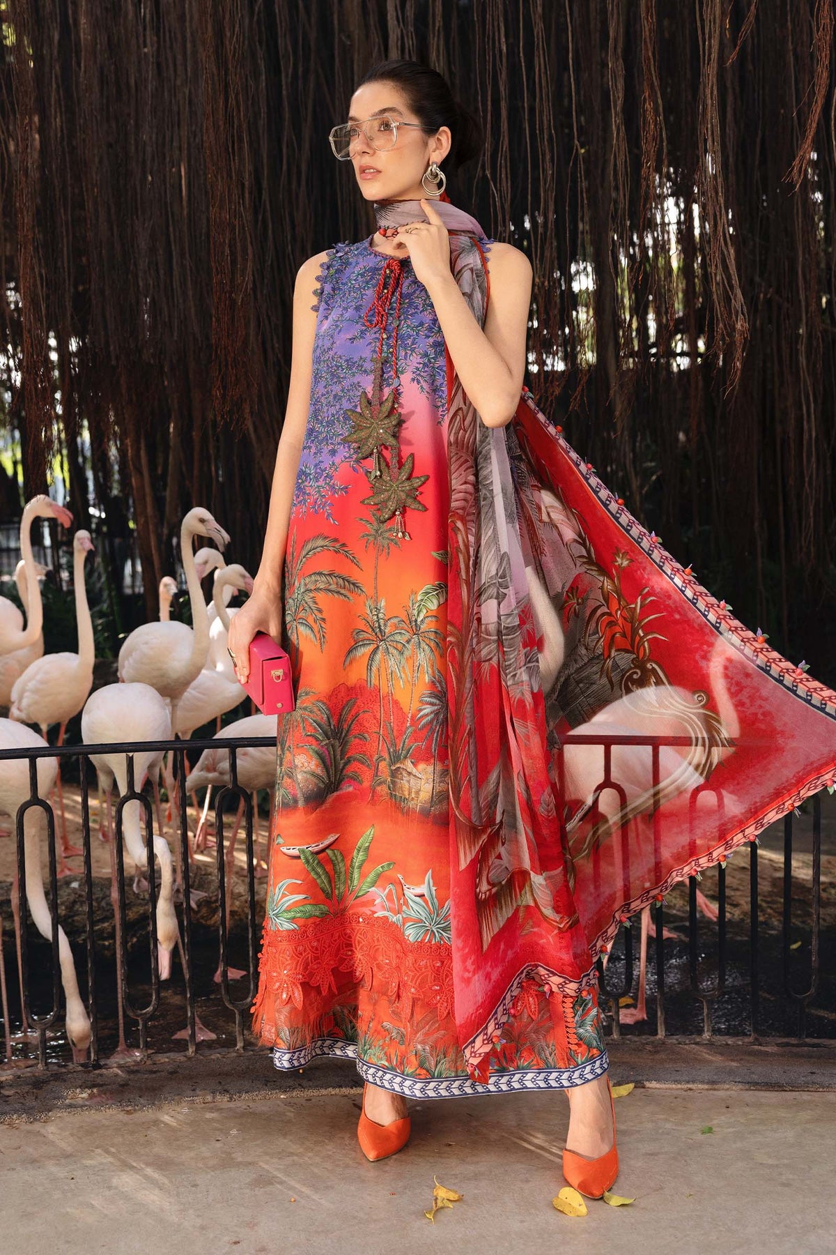 MARIA B - Embroidered Lawn Suit MPT-2907-B