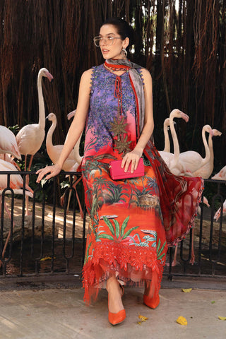MARIA B - Embroidered Lawn Suit MPT-2907-B