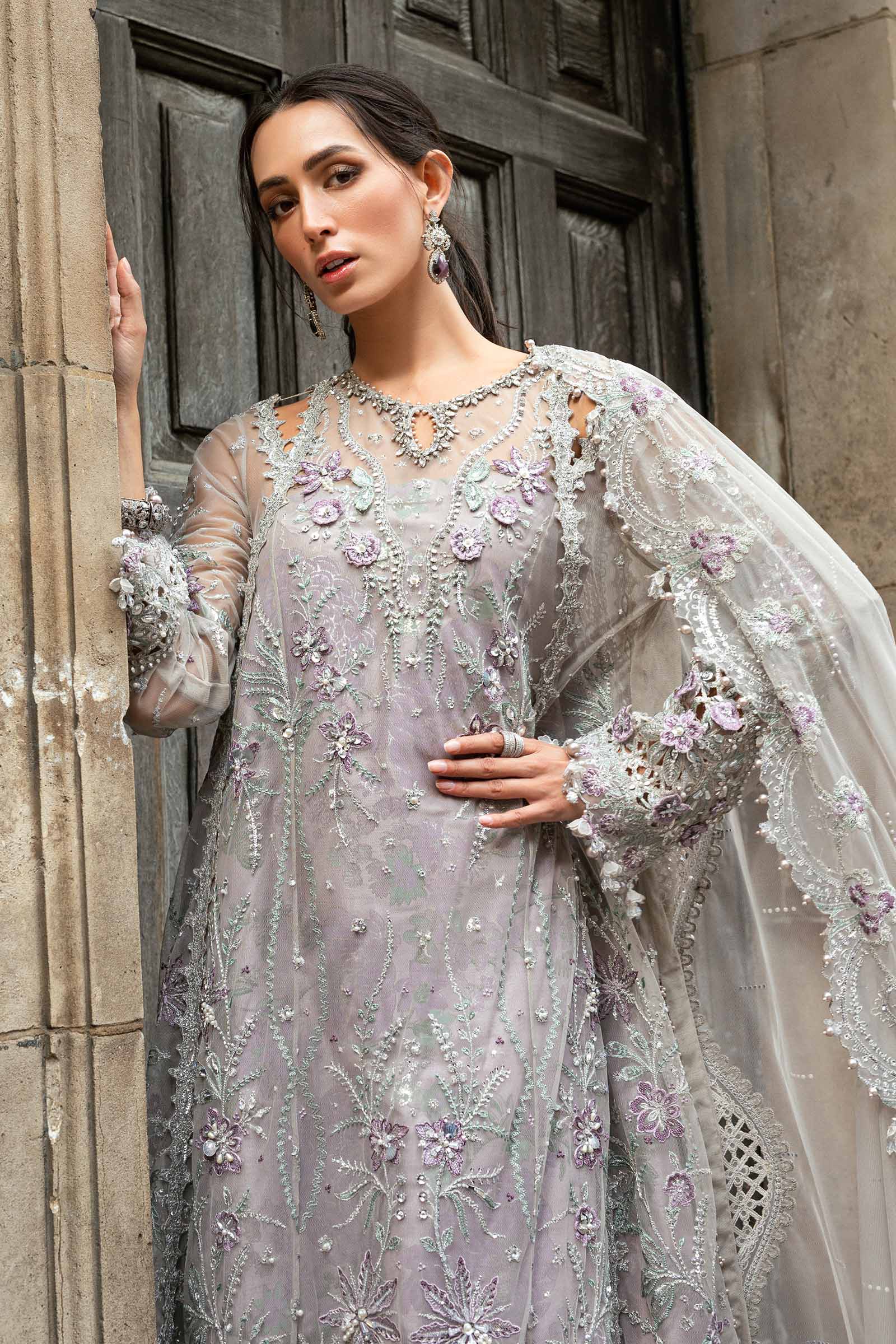 MARIA-B Embroidered Net Suit WF-09-07