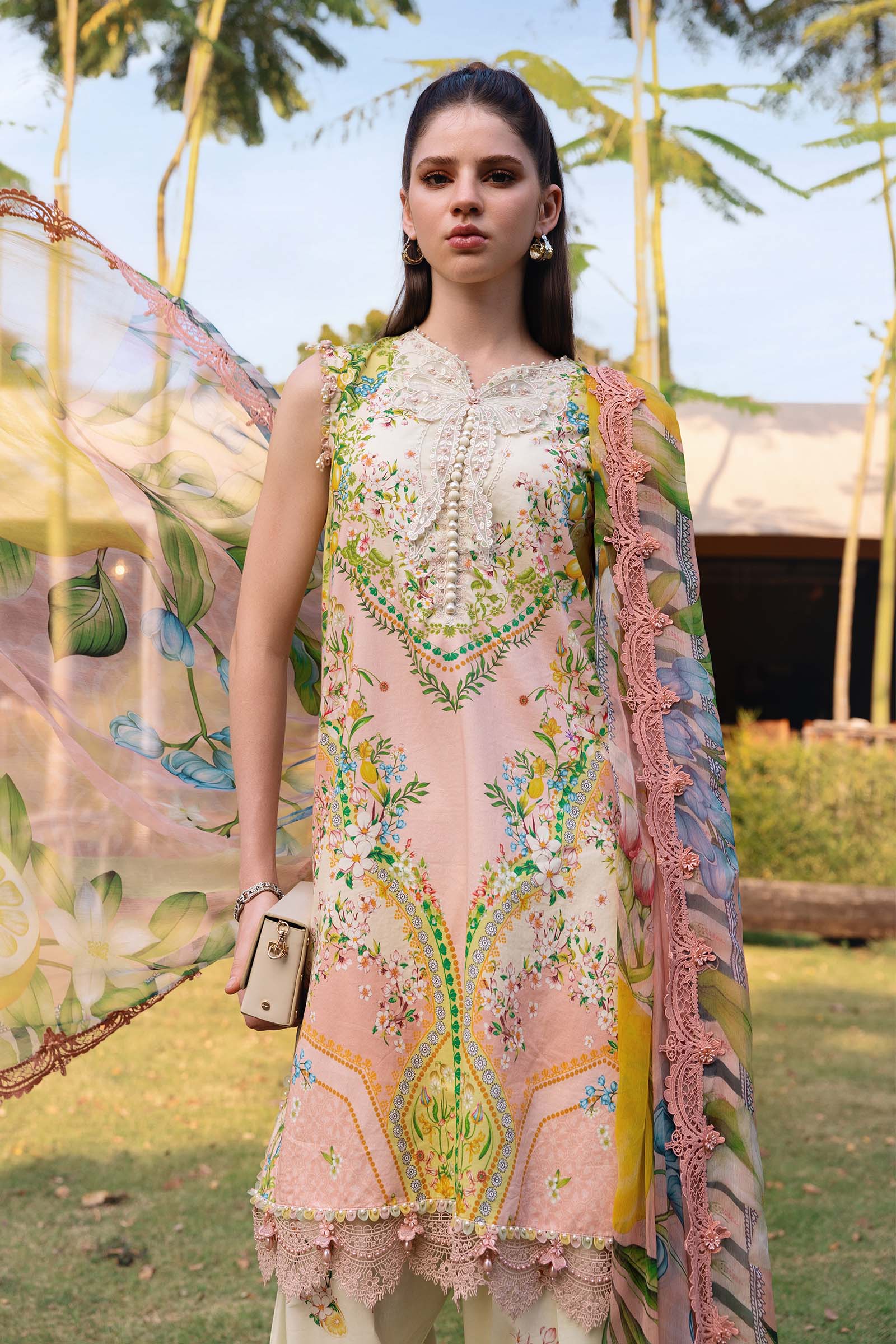 MARIA B - Embroidered Lawn Suit MPT-2908-A