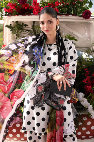 MARIA B - Embroidered Lawn Suit MPT-3008-A
