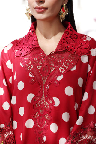 MARIA B - Embroidered Lawn Suit MPT-3008-B