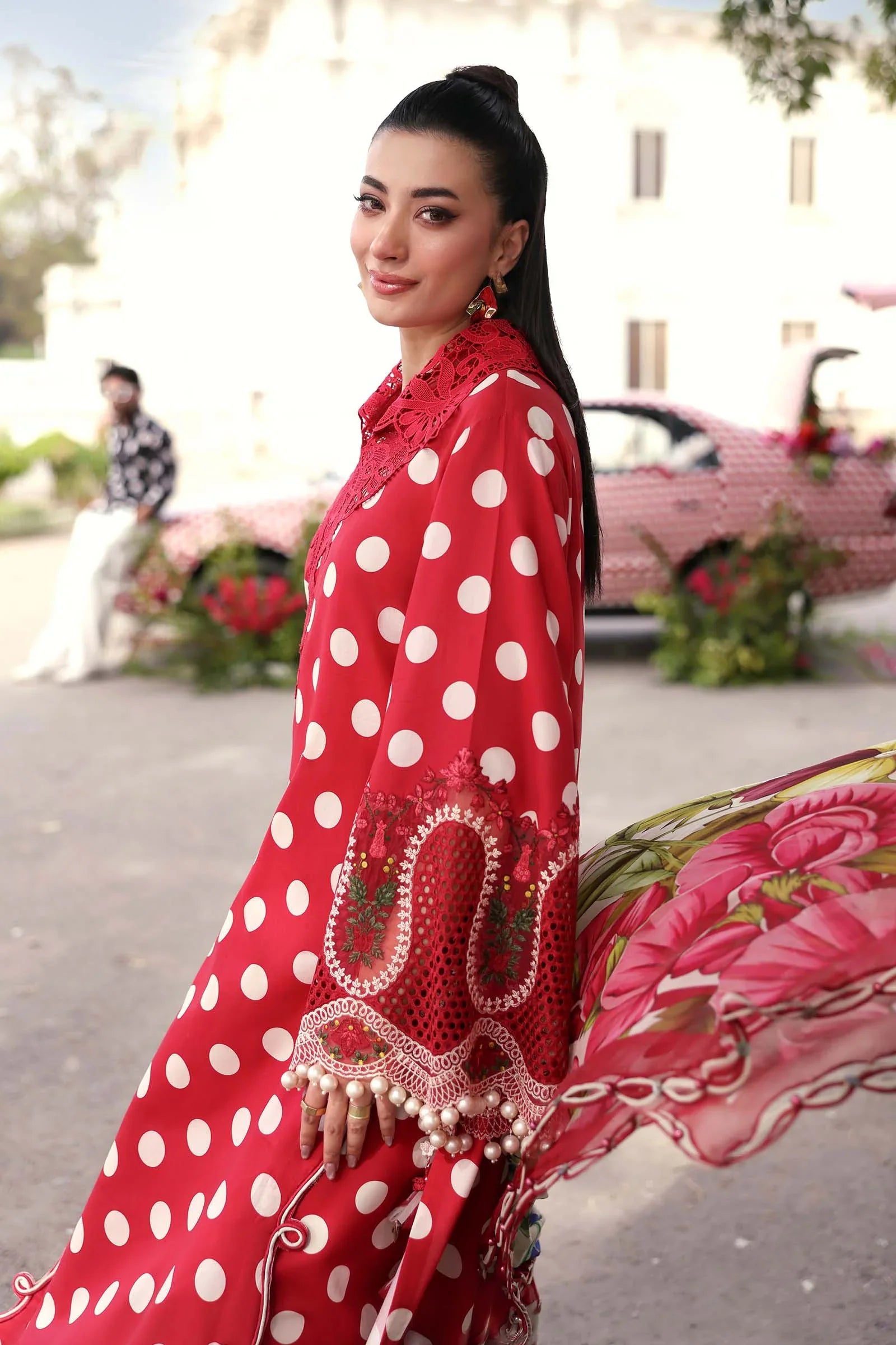 MARIA B - Embroidered Lawn Suit MPT-3008-B