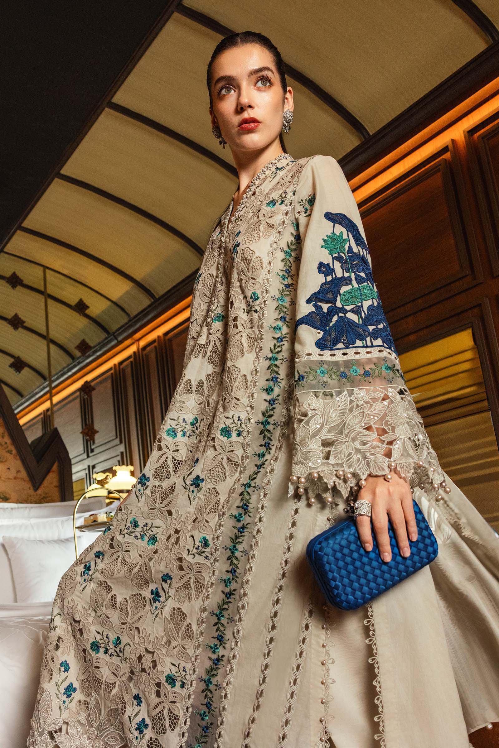 MARIA B - Embroidered Lawn Suit EL-26-08