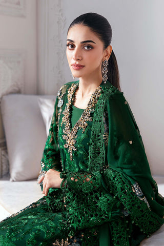 Embroidered Chiffon Suit | BD-3008 (Copy)