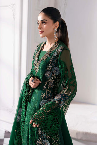 Embroidered Chiffon Suit | BD-3008 (Copy)