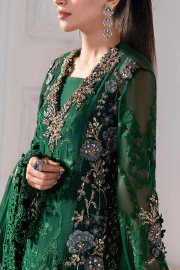Embroidered Chiffon Suit | BD-3008 (Copy)
