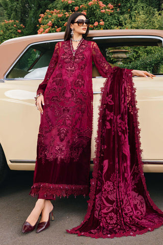 MARIA B- Embroidered Chantilly Suit WL-1308