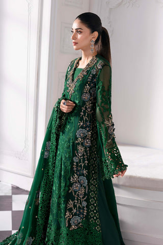 Embroidered Chiffon Suit | BD-3008 (Copy)