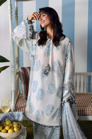 MARIA B - Embroidered Lawn Suit MPT-3009-A
