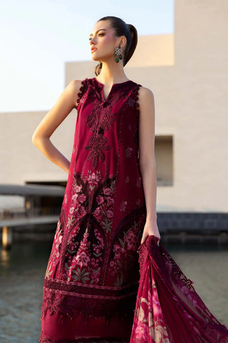 MARIA B - Embroidered Lawn Suit D-2611-B