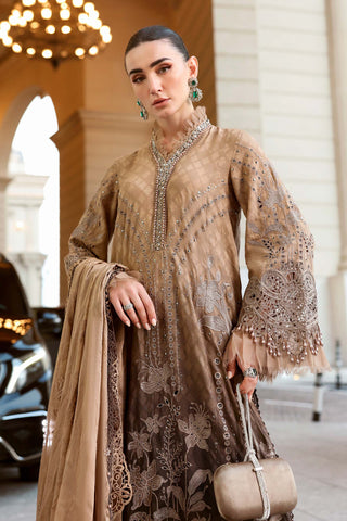 MARIA B - Embroidered Jacquard Lawn Suit D-2601-A
