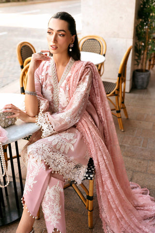 MARIA B - Embroidered Lawn Karandi Suit D-2603-A