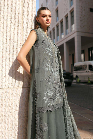 MARIA B - Embroidered Lawn Karandi Suit D-2603-B