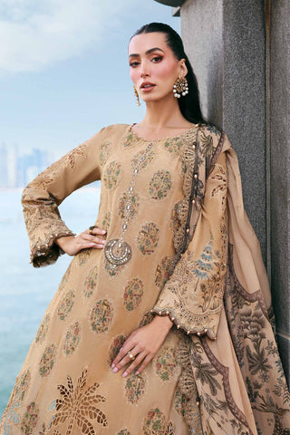 MARIA B - Embroidered Jacquard Lawn Suit D-2605-A