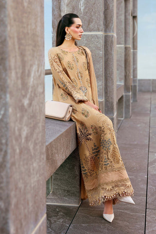 MARIA B - Embroidered Jacquard Lawn Suit D-2605-A