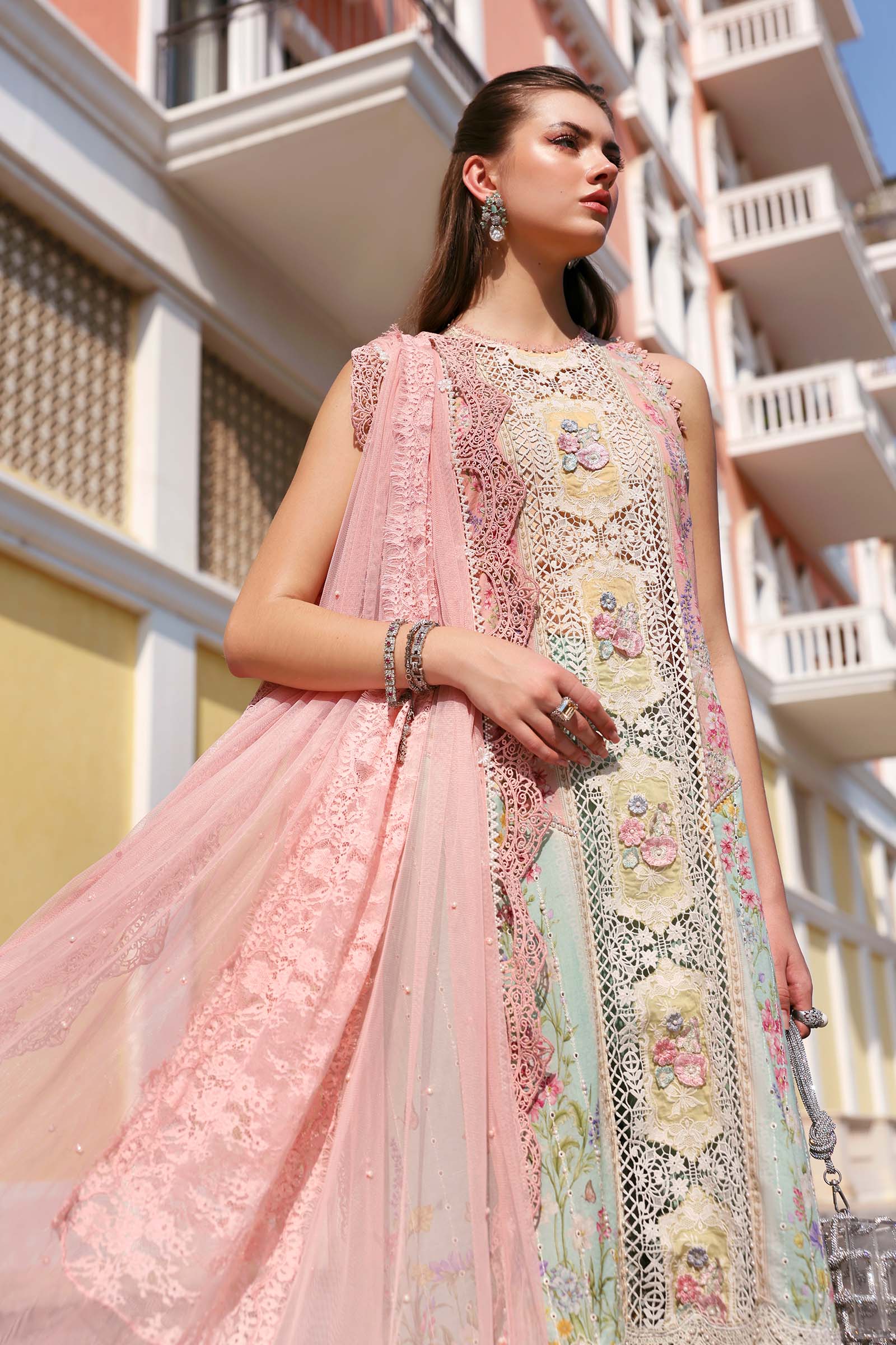 MARIA B - Embroidered Lawn Suit D-2606-A