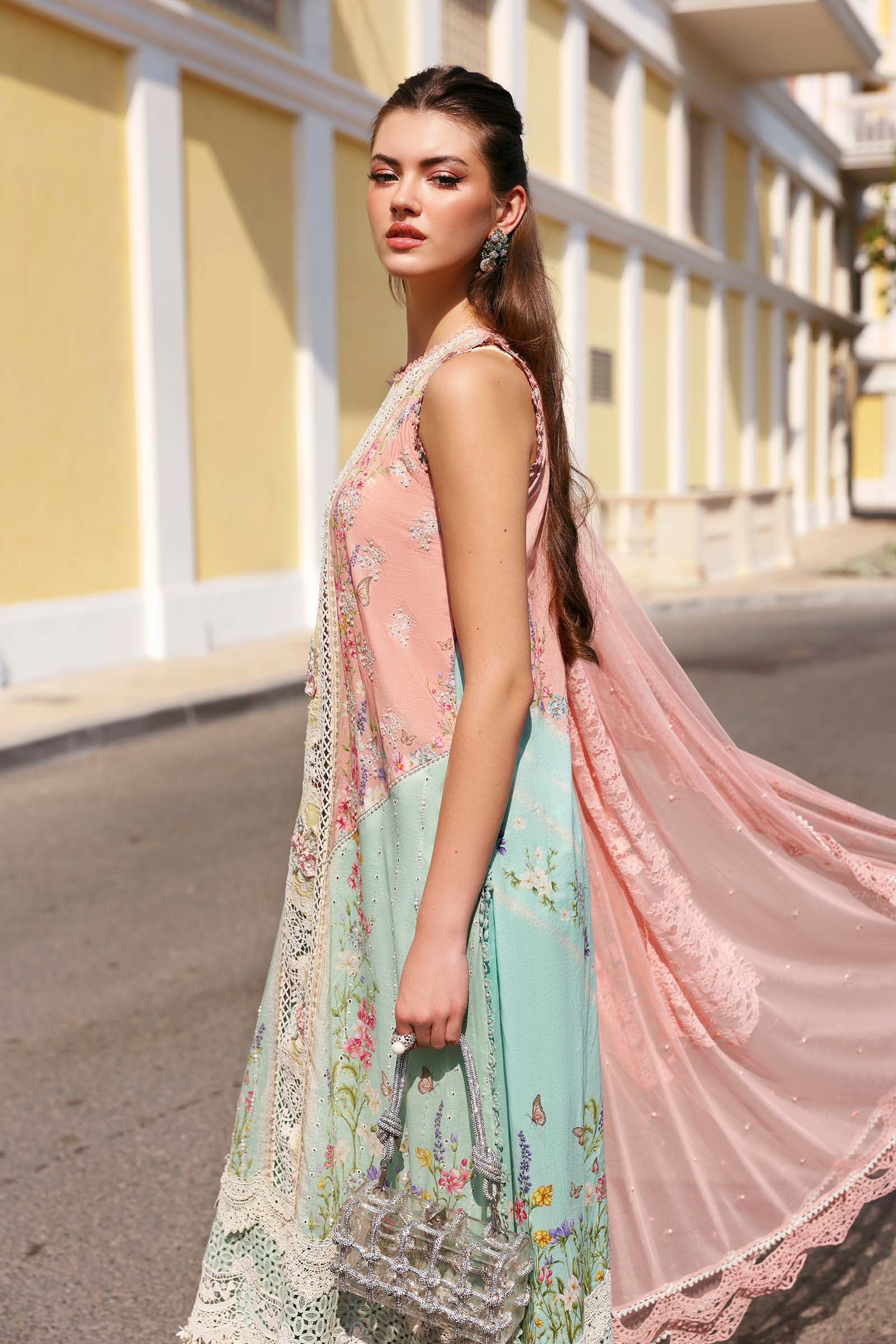 MARIA B - Embroidered Lawn Suit D-2606-A