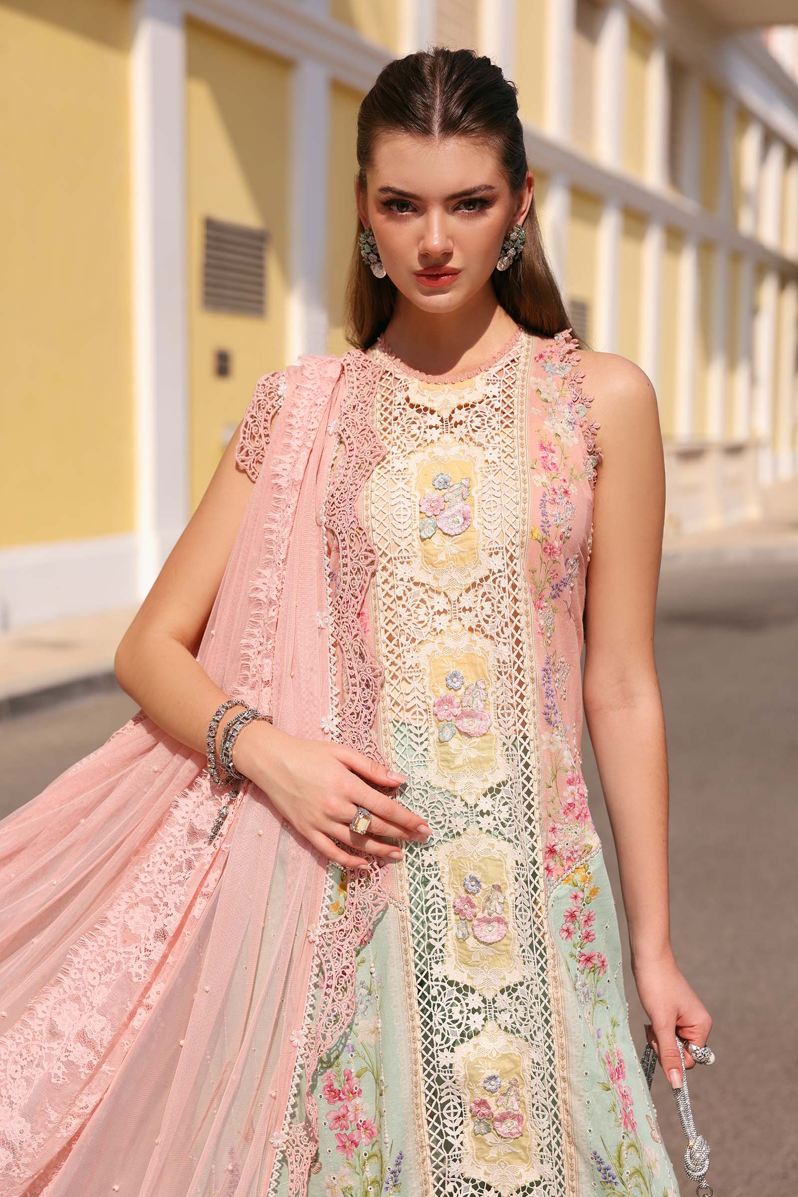 MARIA B - Embroidered Lawn Suit D-2606-A