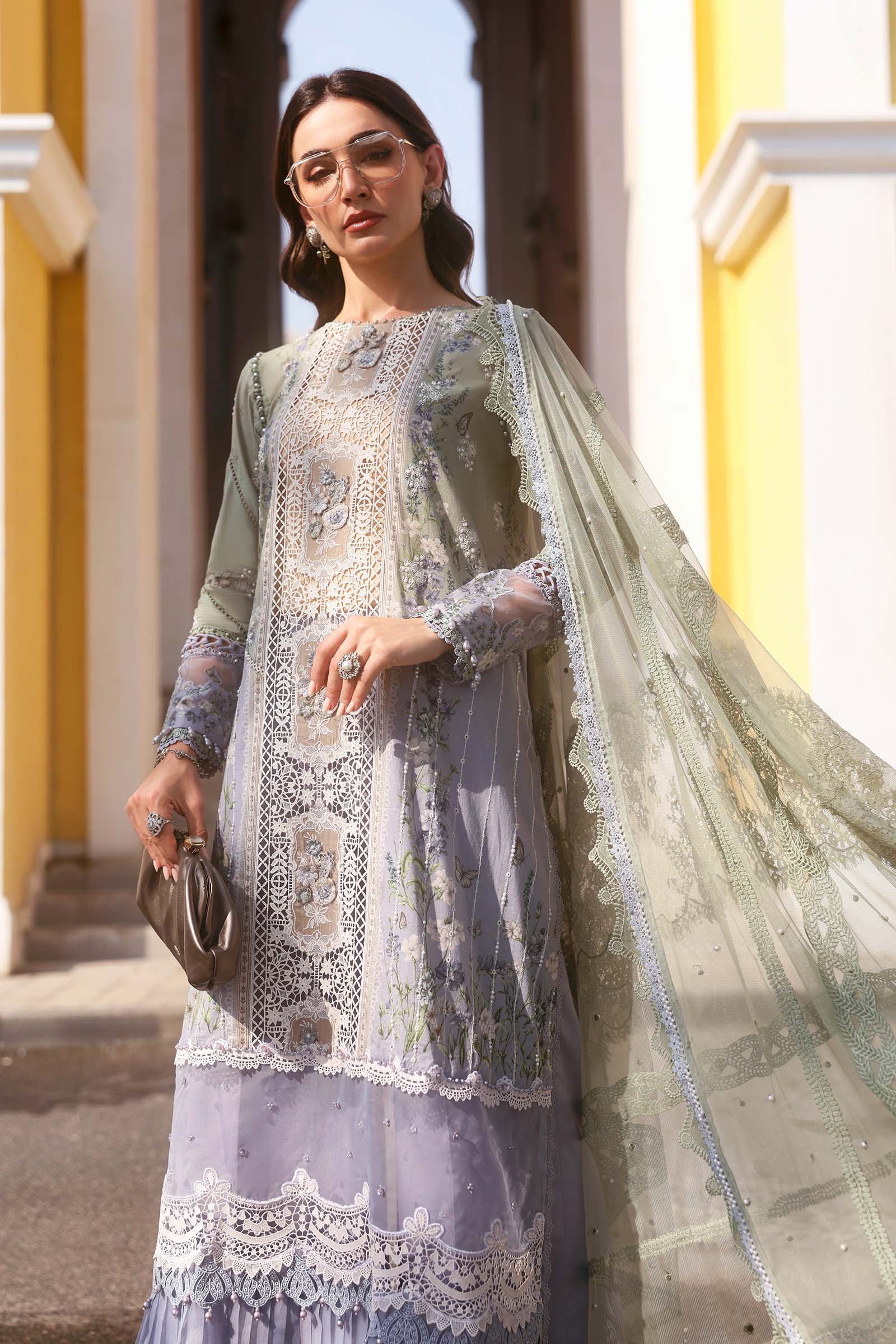 MARIA B - Embroidered Lawn Suit D-2606-B
