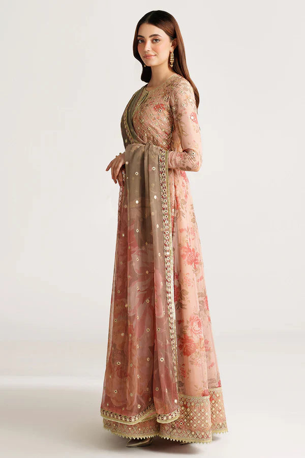 JAZMIN- EMBROIDERED CHIFFON UC-3110
