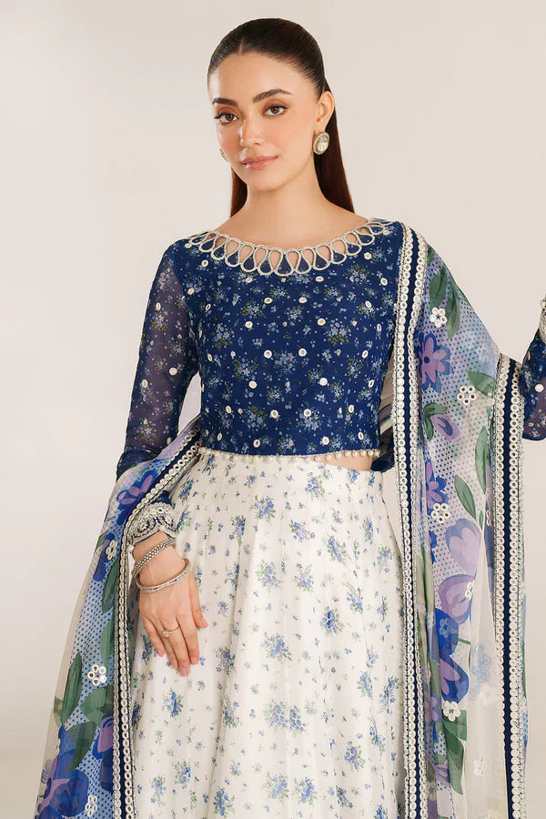 Jazmin - EMBROIDERED CHIFFON UC-3106