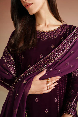 JAZMIN- Embroidered Velvet Formal VVF D-1