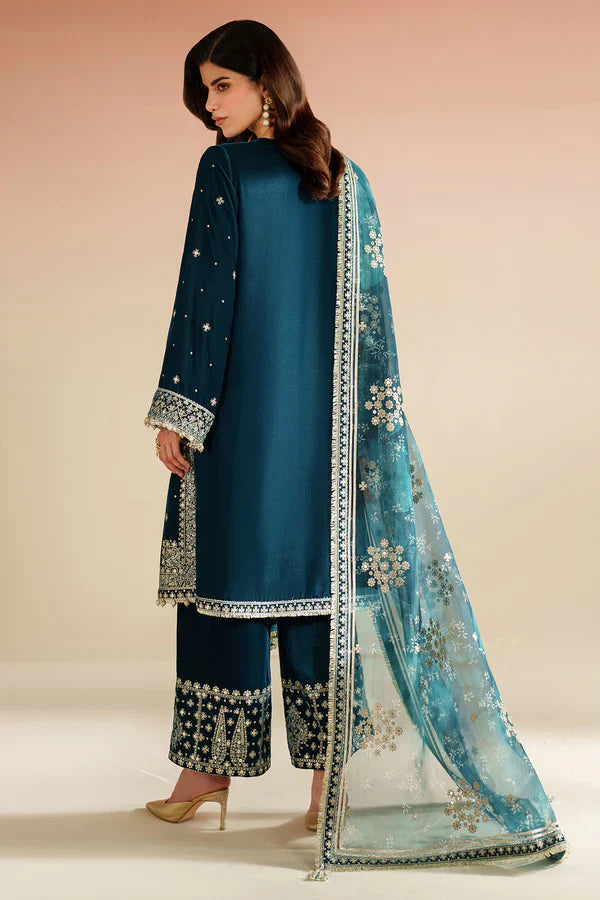 JAZMIN- Embroidered Velvet Formal VVF D-2