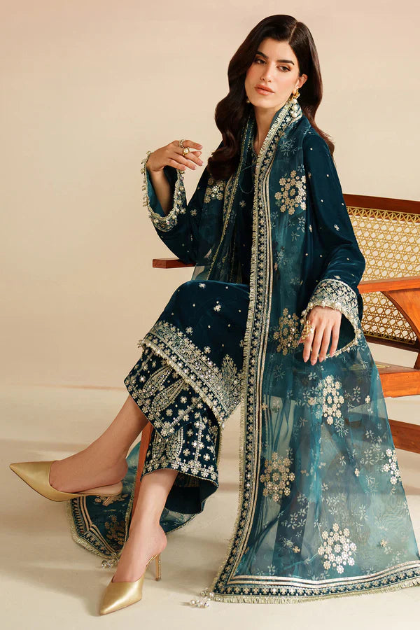 JAZMIN- Embroidered Velvet Formal VVF D-2