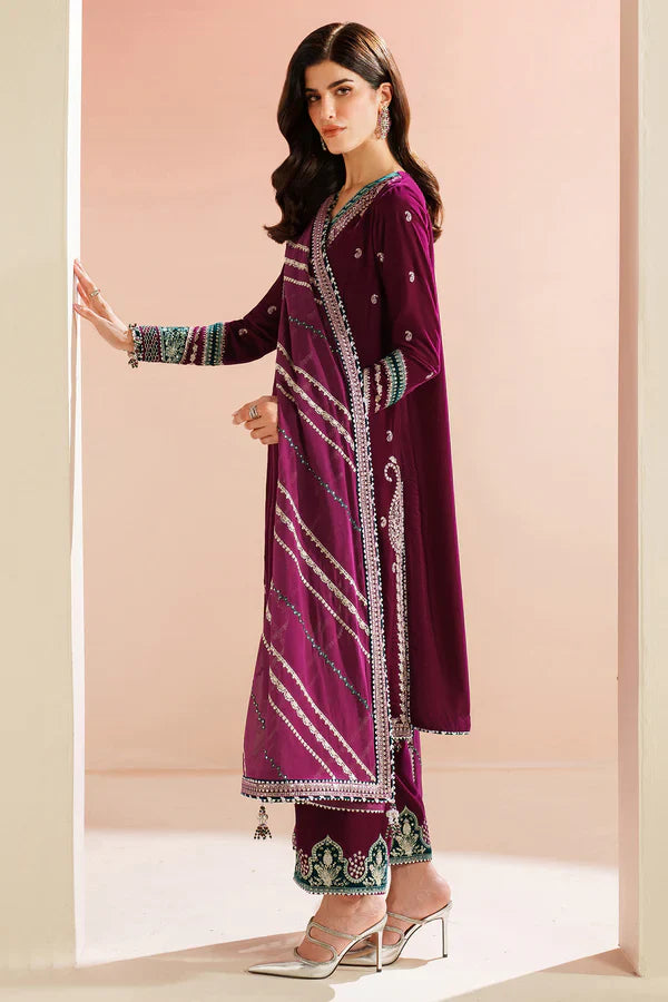 JAZMIN- Embroidered Velvet Formal VVF D-6