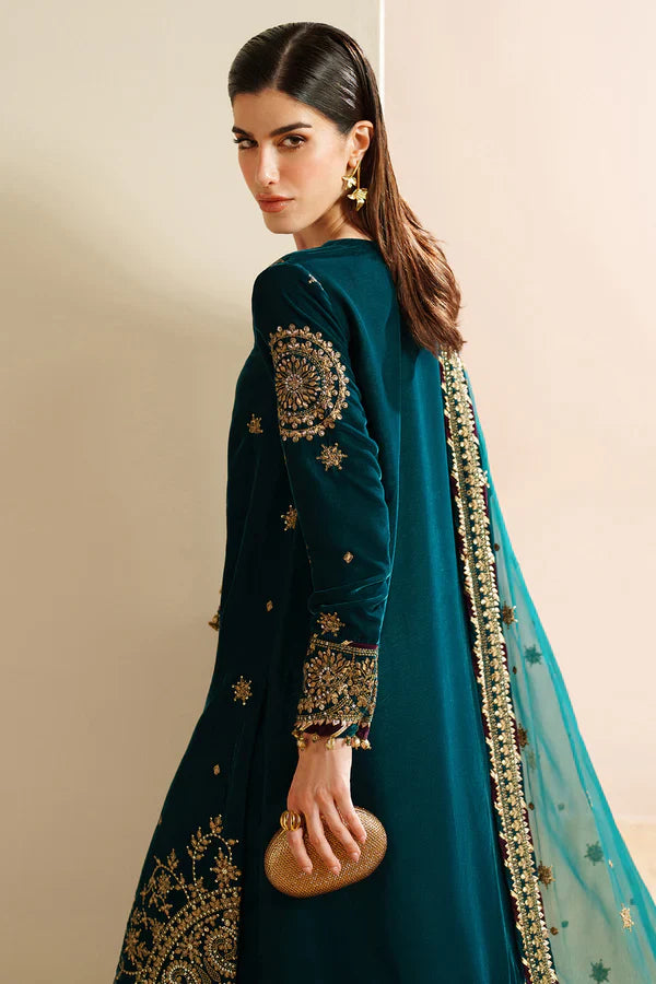 JAZMIN- Embroidered Velvet Formal VVF D-8