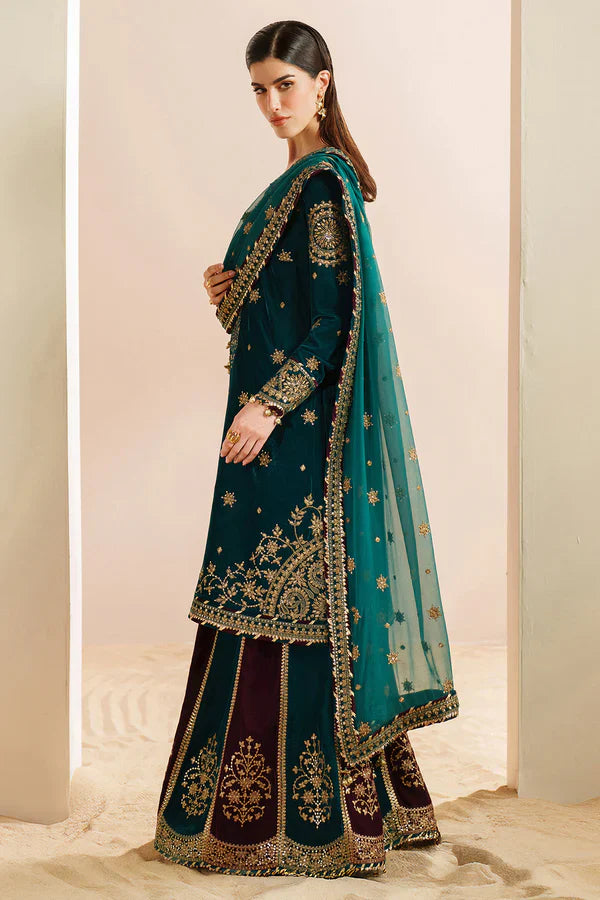JAZMIN- Embroidered Velvet Formal VVF D-8