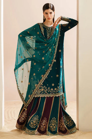 JAZMIN- Embroidered Velvet Formal VVF D-8