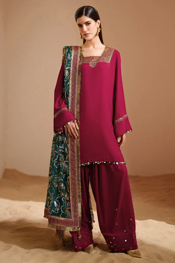 JAZMIN- Embroidered Velvet Formal VVF D-9