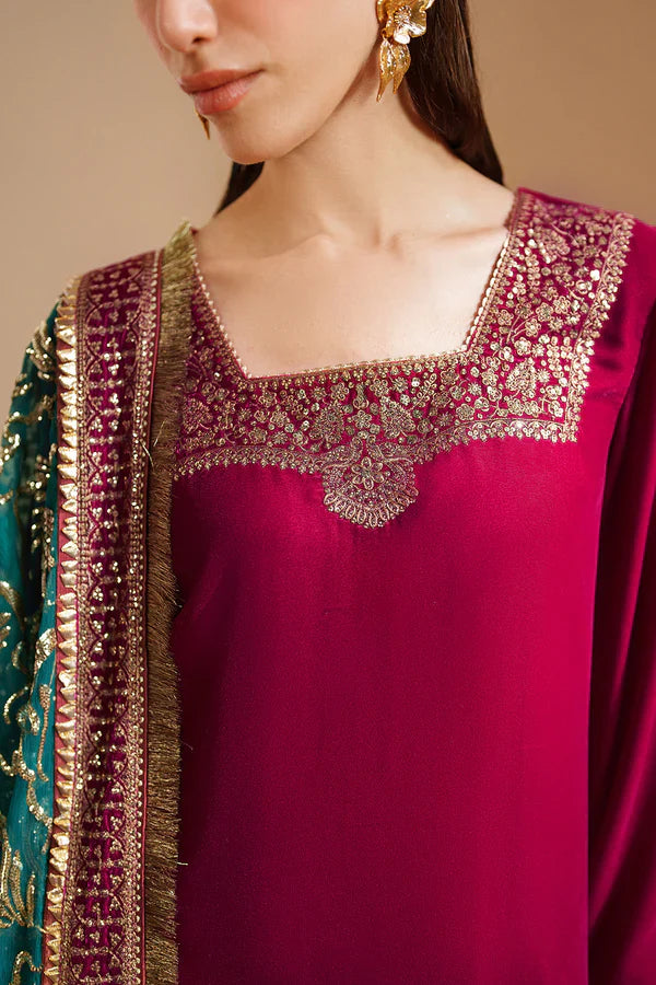 JAZMIN- Embroidered Velvet Formal VVF D-9