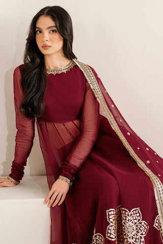 Jazmin - EMBROIDERED CHIFFON UC-3098