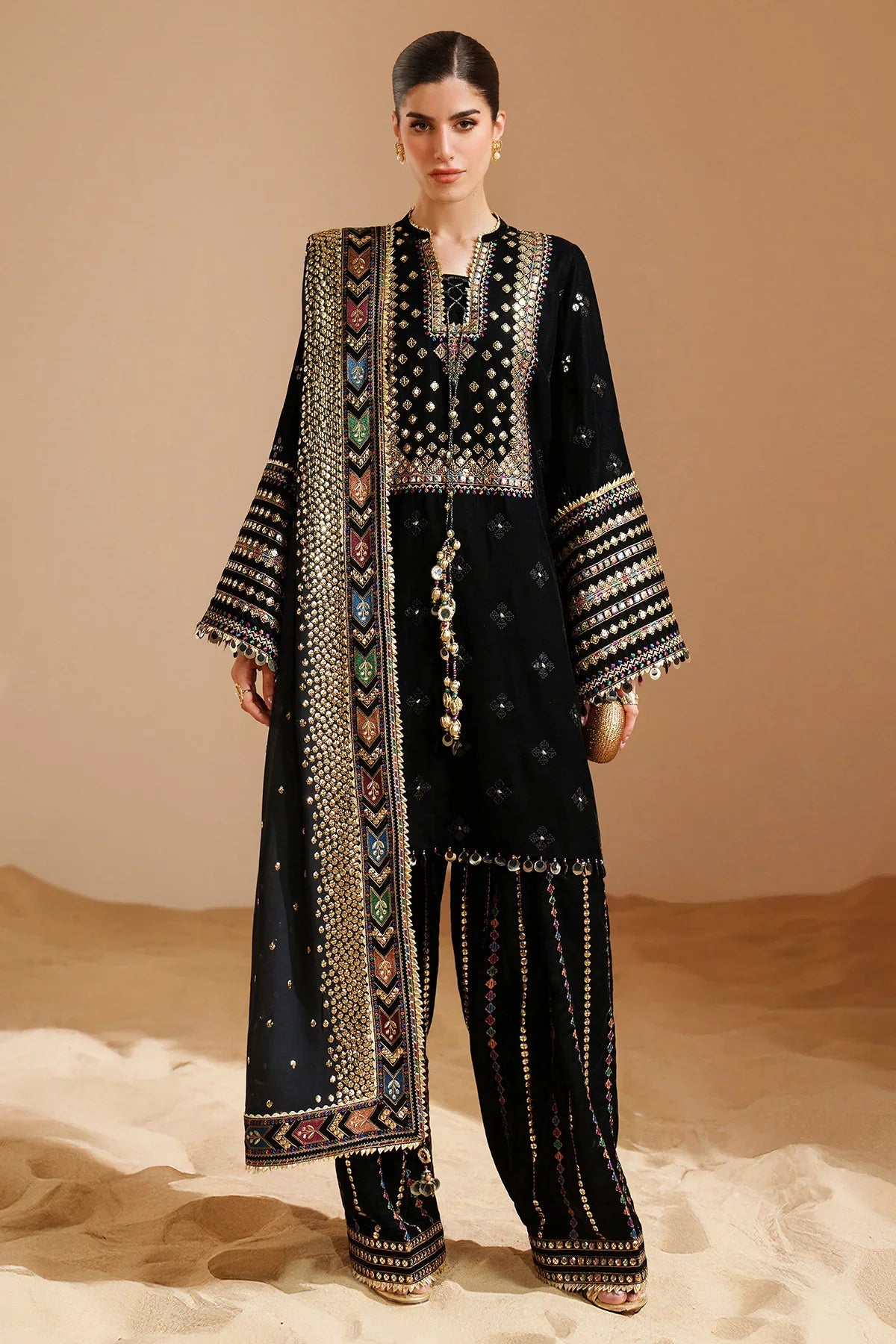 JAZMIN- Embroidered Velvet Formal VVF D-5